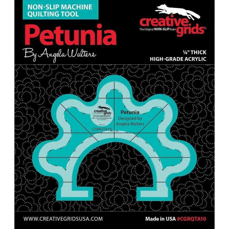 Creative Grids Machine Quilting Tool Petunia - CGRQTA10 - Image 1